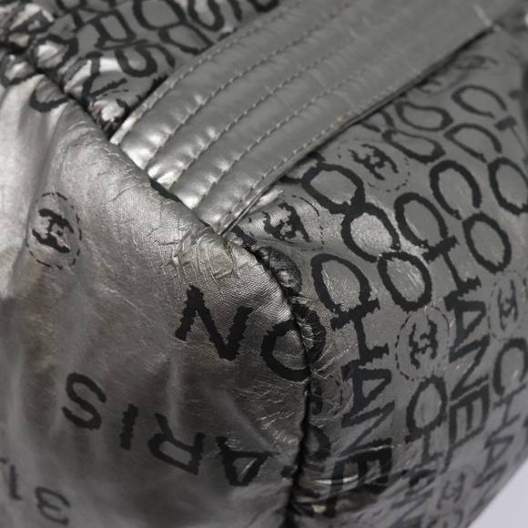 CHANEL Unlimited Tote Bag Nylon Silver CC Auth bs18167 - Picture 13 of 16